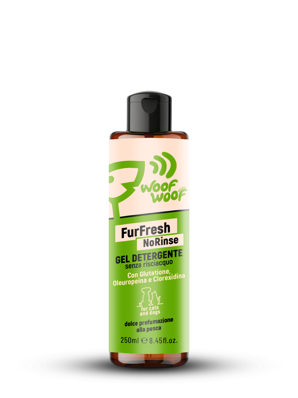 Woof Woof Furfresh Gel Detergente Senza Risciacquo Cane e Gatto