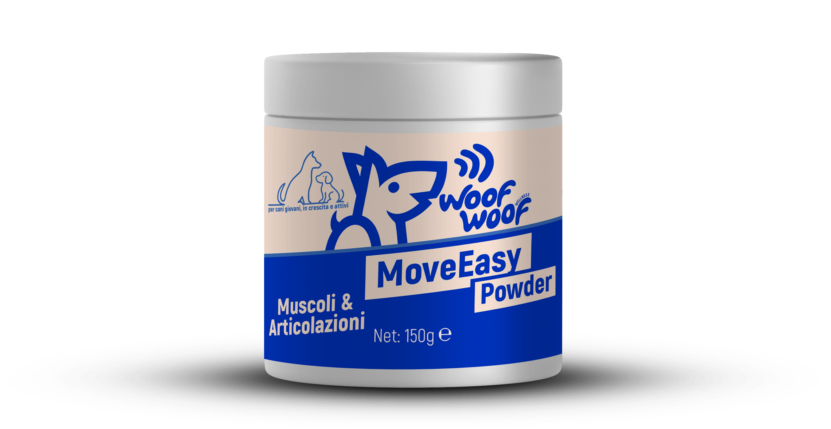 Woof Woof Cane MoveEasy in Polvere