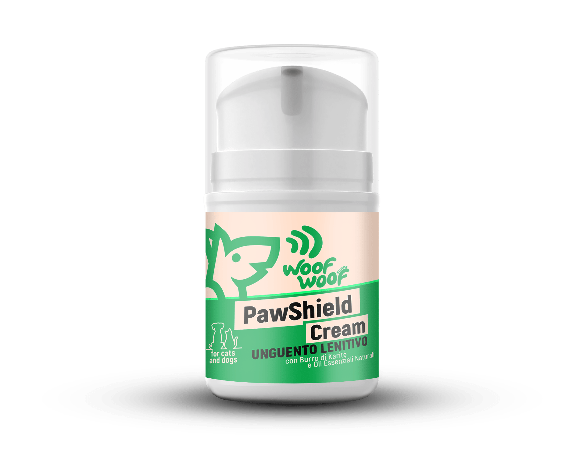 Woof Woof PawShield Crema Lenitiva Cane e Gatto