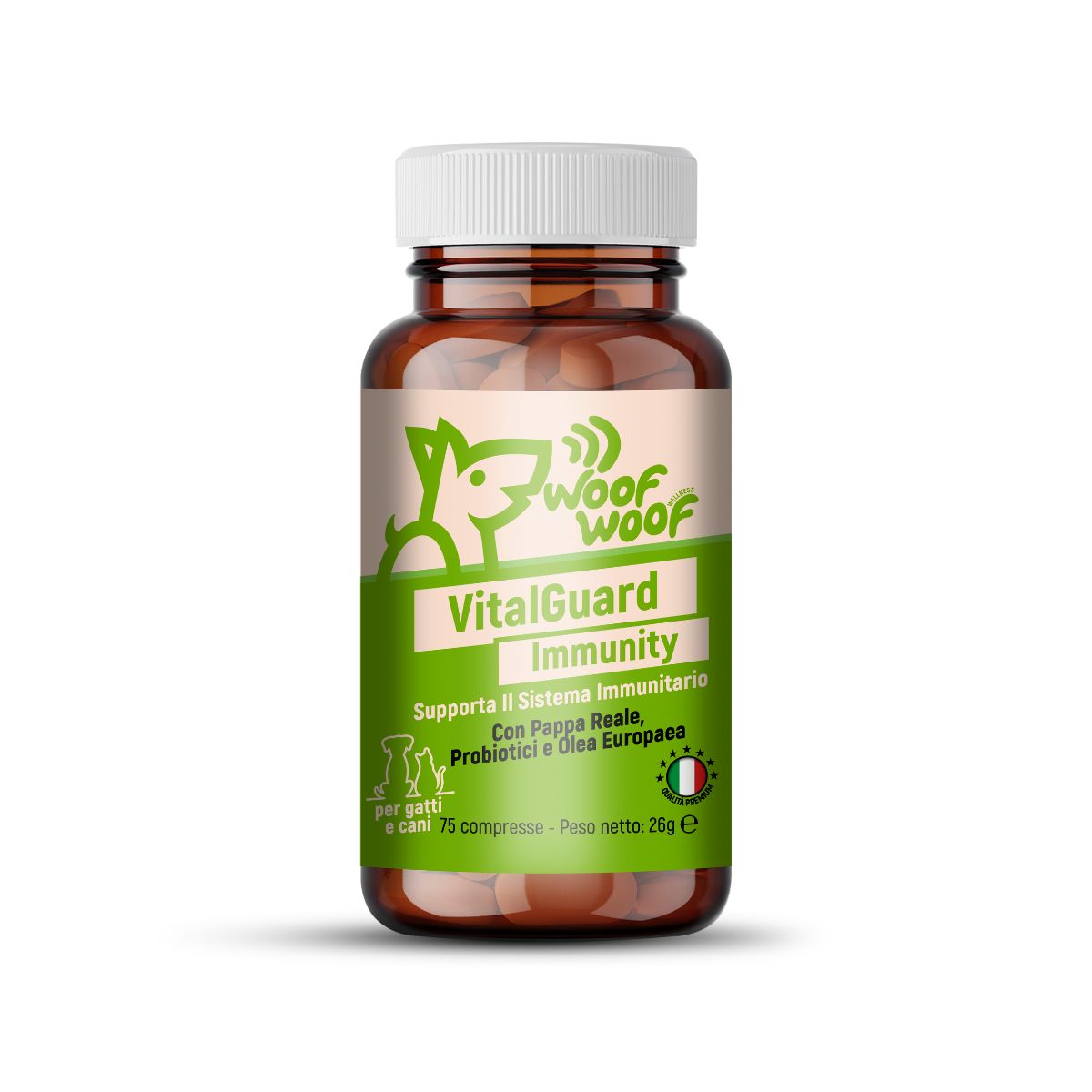 Woof Woof VitalGuard Immunity Cane e Gatto