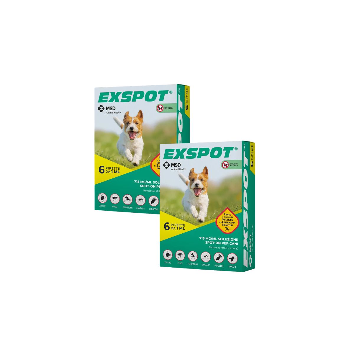 Exspot Spot On 6 Pipette KIT 12 PIPETTE