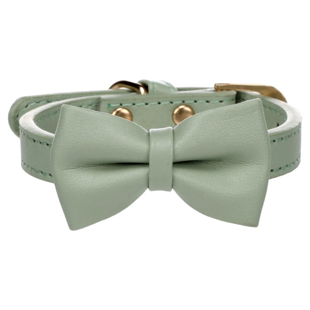 Flamingo Collare Nela con Fiocco Verde 31-39CM