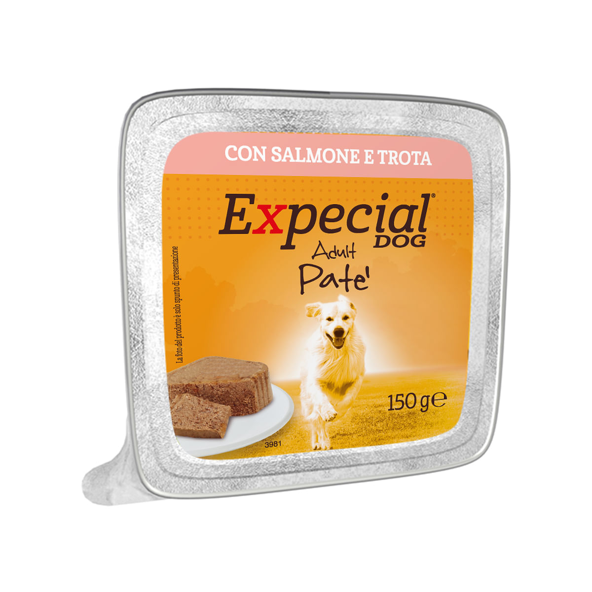 Expecial Dog Patè Vaschetta Multipack 12x150g SALMONE TROTA