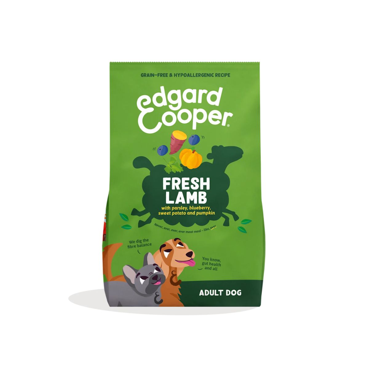 Edgard & Cooper Dog Adult Agnello 1KG