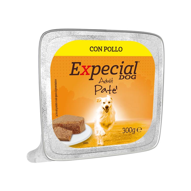 Expecial Dog Vaschetta Patè Multipack 9x300G POLLO