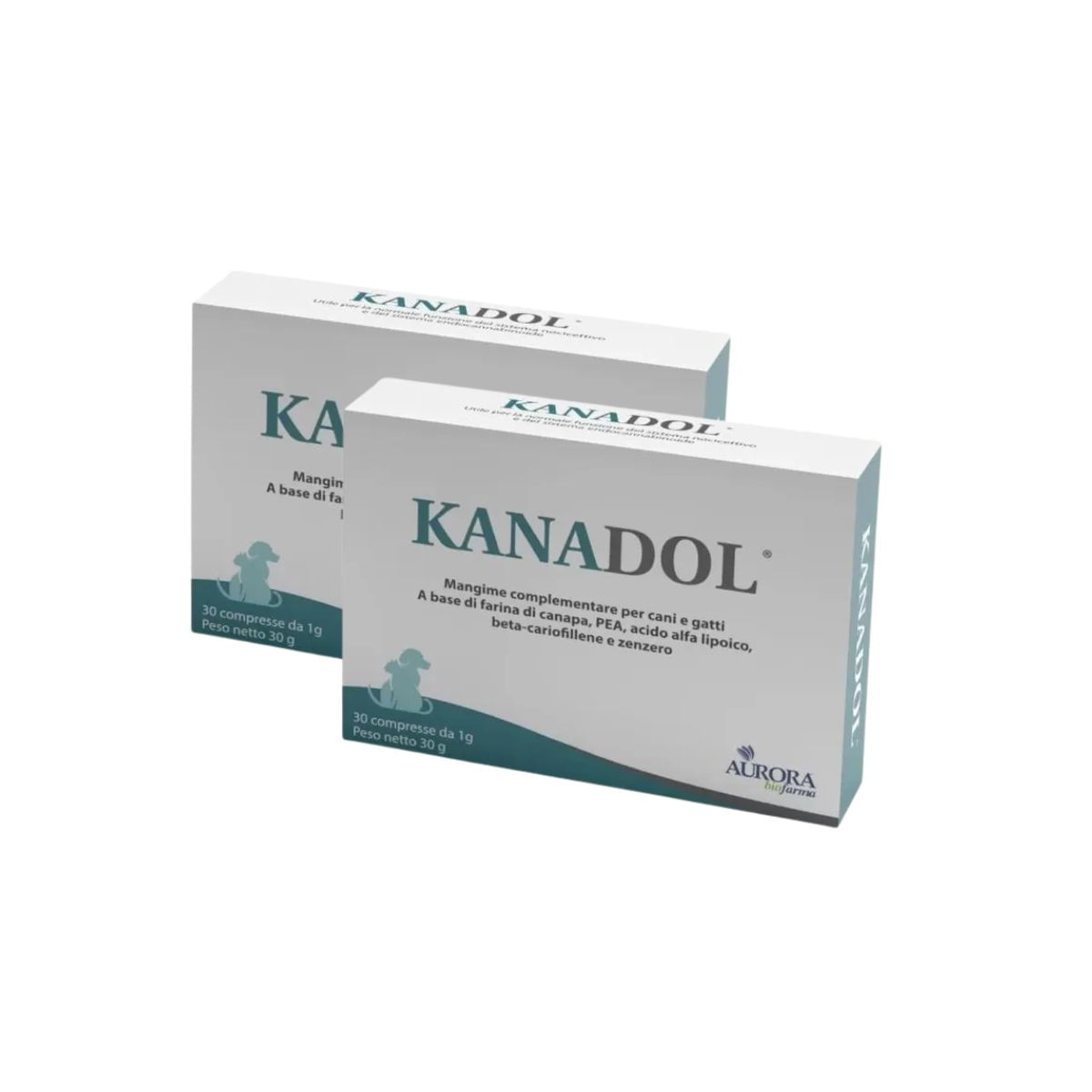 Kanadol Mangime Complementare per Cane e Gatto Compresse KIT RISPARMIO 60CP