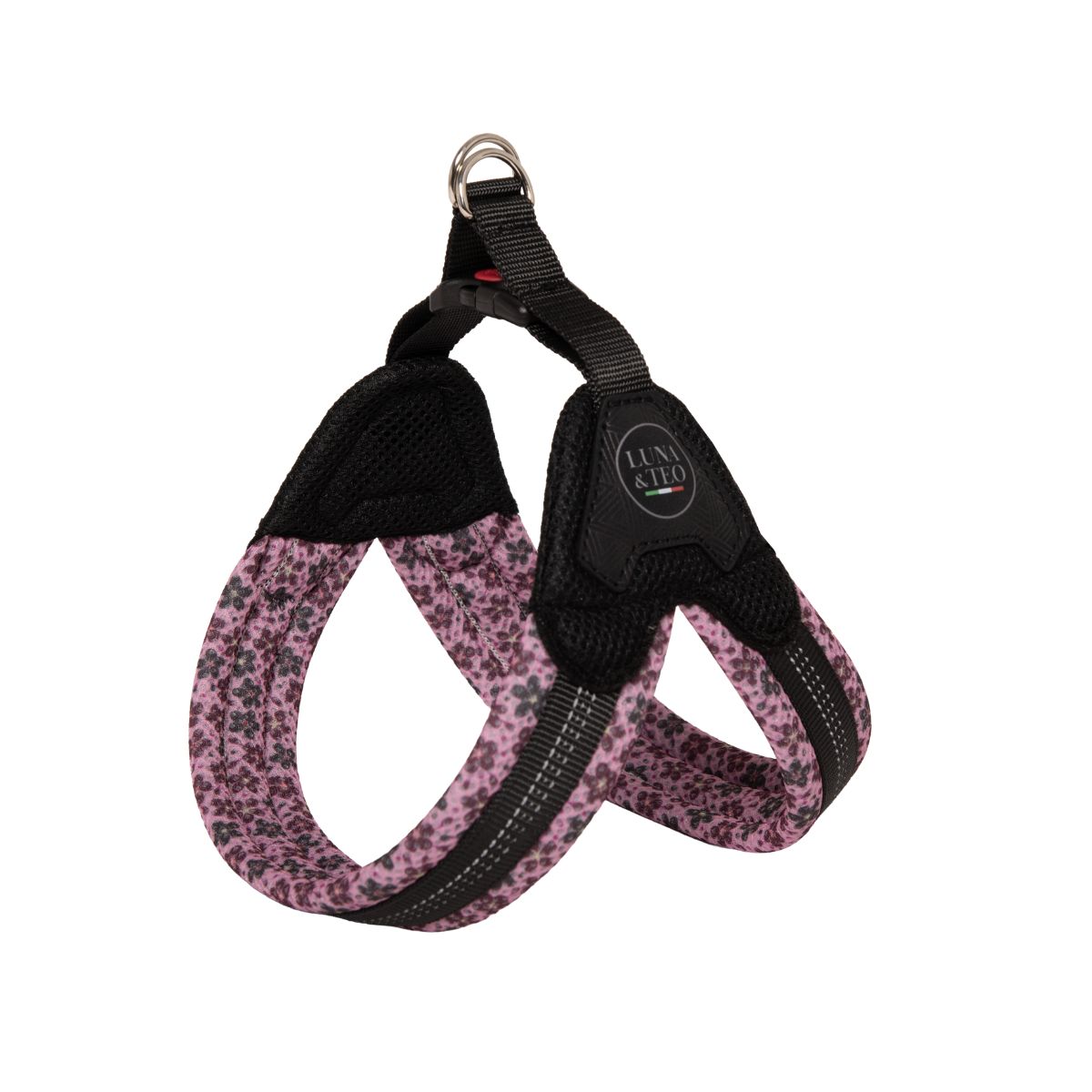 Luna&Teo Pettorina Petite Mesh Liberty Rosa TAGLIA 1 32-35CM