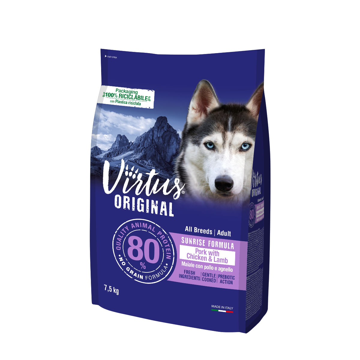 Virtus Dog Adult Sunrise Maiale 7.5KG