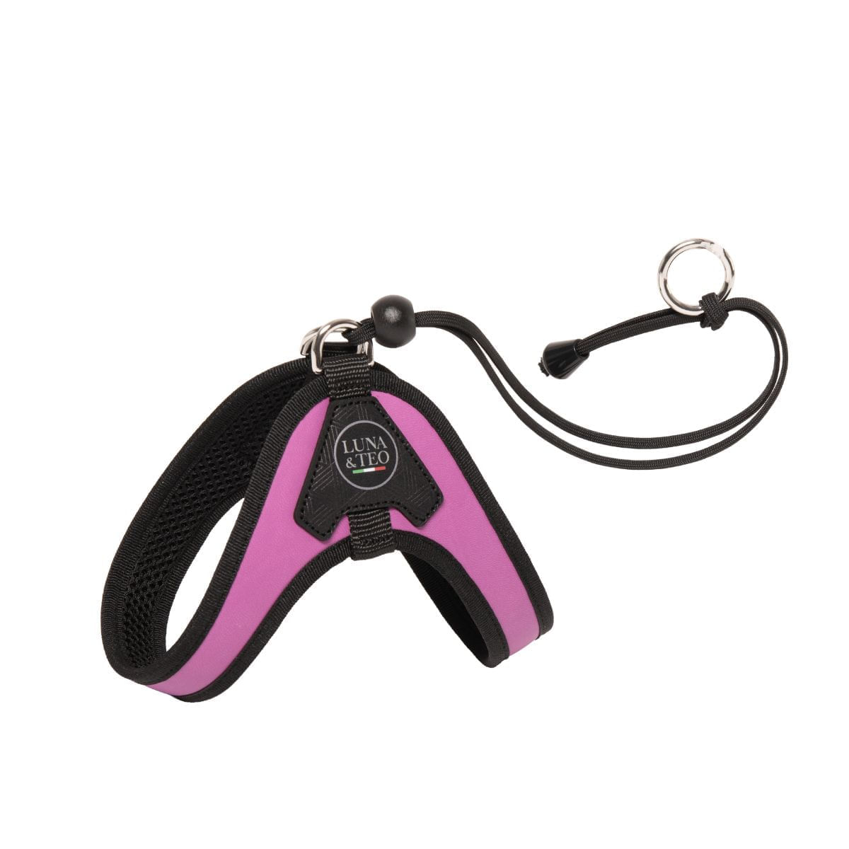 Luna&Teo Pettorina Petite Luxe con Laccio Rosa Scuro TAGLIA 3 40-44CM