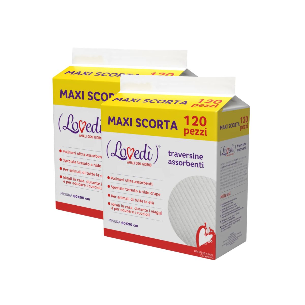 Tappetini Igienici 60X90CM KIT 240PZ