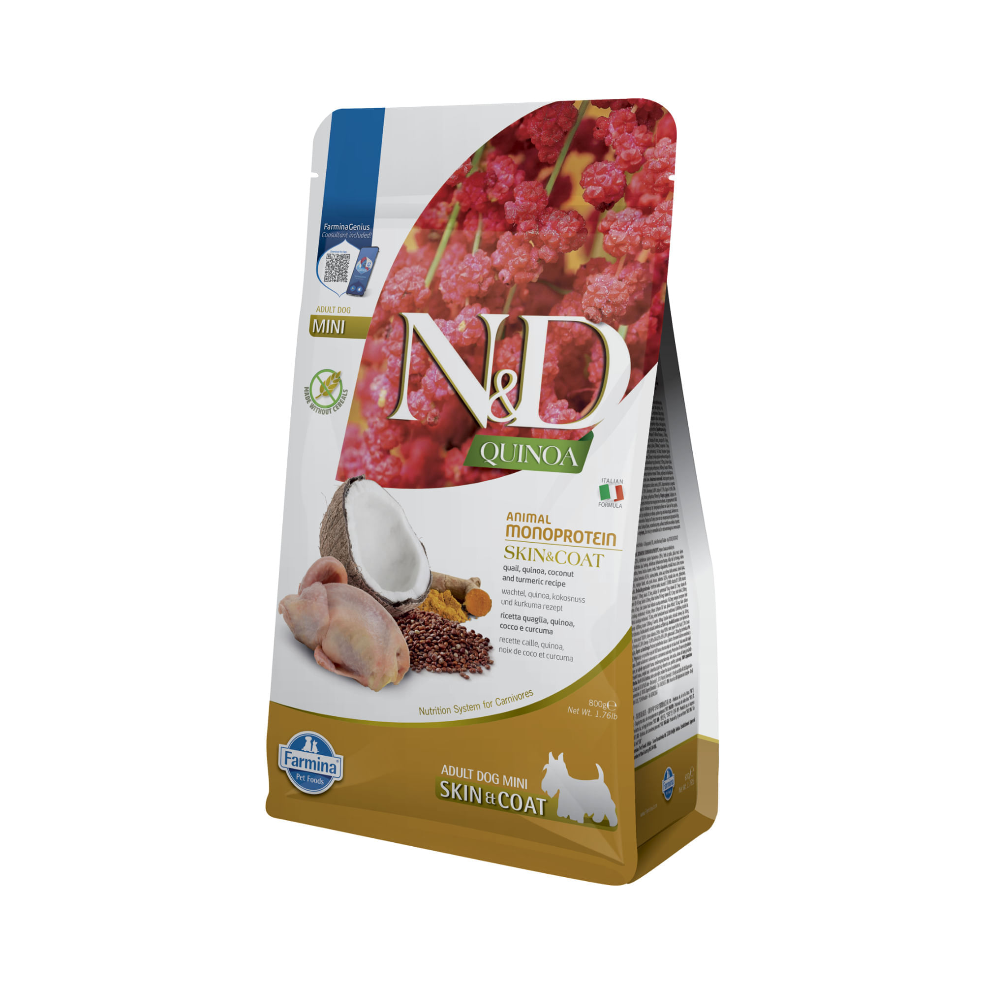 N&D Skin&Coat Adult Mini Quaglia Quinoa